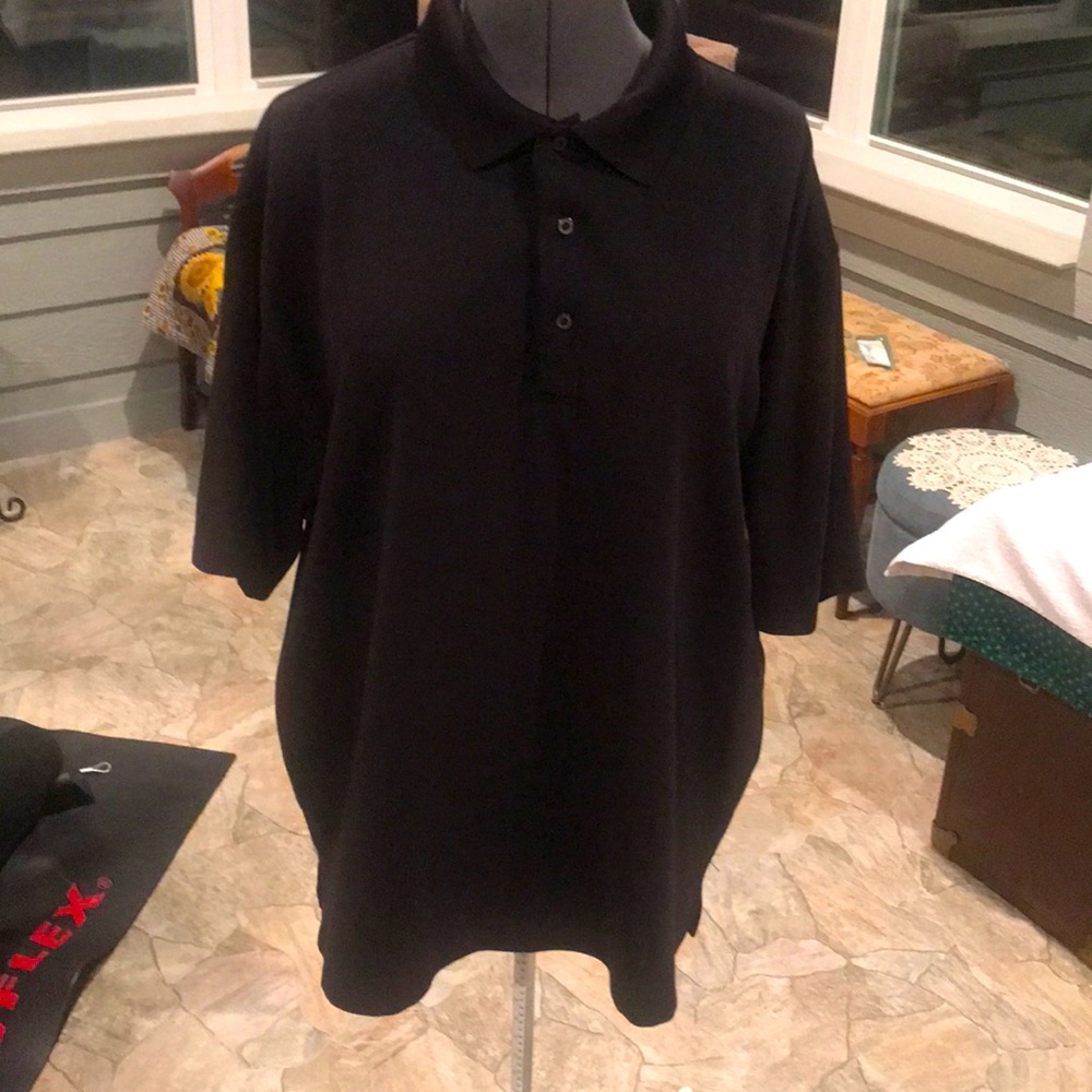 Grand Slam Black Polo Shirt Men’s Size 3X